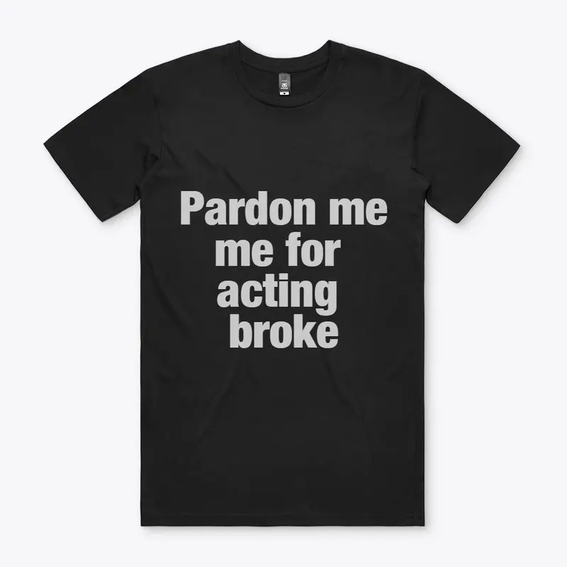 PARDON ME ESSENTIAL TEE